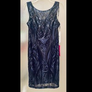 Calvin Klein Blue Sleeveless Lined Dress/NWT Sz 4